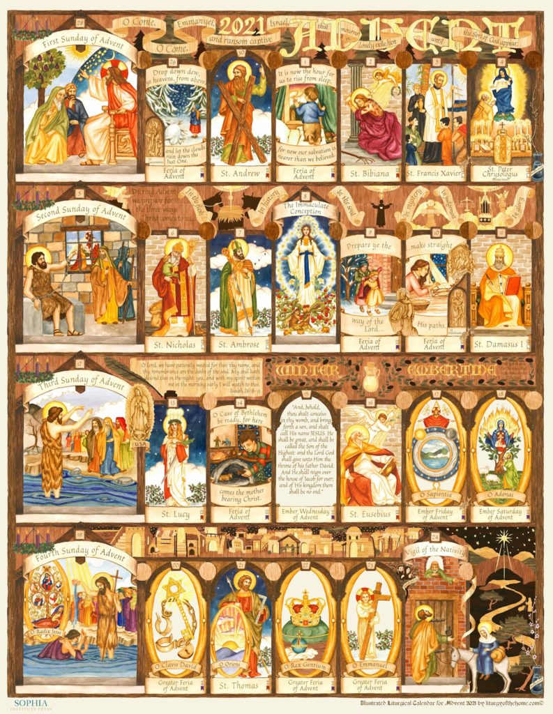The Liturgical Year Helps Catholic Homes to Make Saints